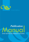Publication Manual of the American Psychological Association