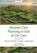 Advance Care Planning in End of Life Care