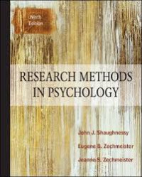 Research Methods in Psychology ed.9