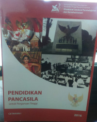 Buku Ajar Mata Kuliah Wajib Umum Pendidikan Pancasila