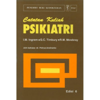 Image of Catatan Kuliah Psikiatri