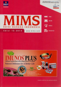 Image of MIMS : Edisi Bahasa Indonesia : edisi 15 2014