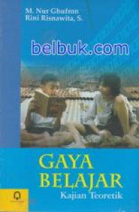Image of Gaya Belajar: kajian teoretik