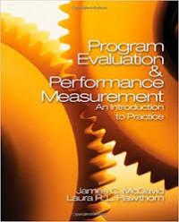 Image of Program Evaluation & Performance Measurement: an introduction to practice