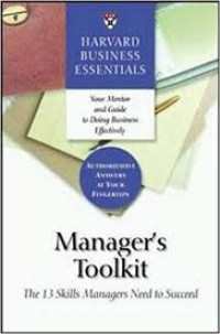 Image of Manager's Toolkit: the 13 skills managers need to succeed