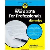 Image of Microsoft Word 2016 For Professionals